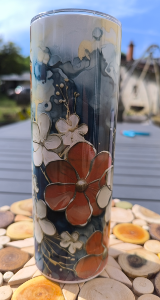 Bouteille "Fleurs patriotique" N°1