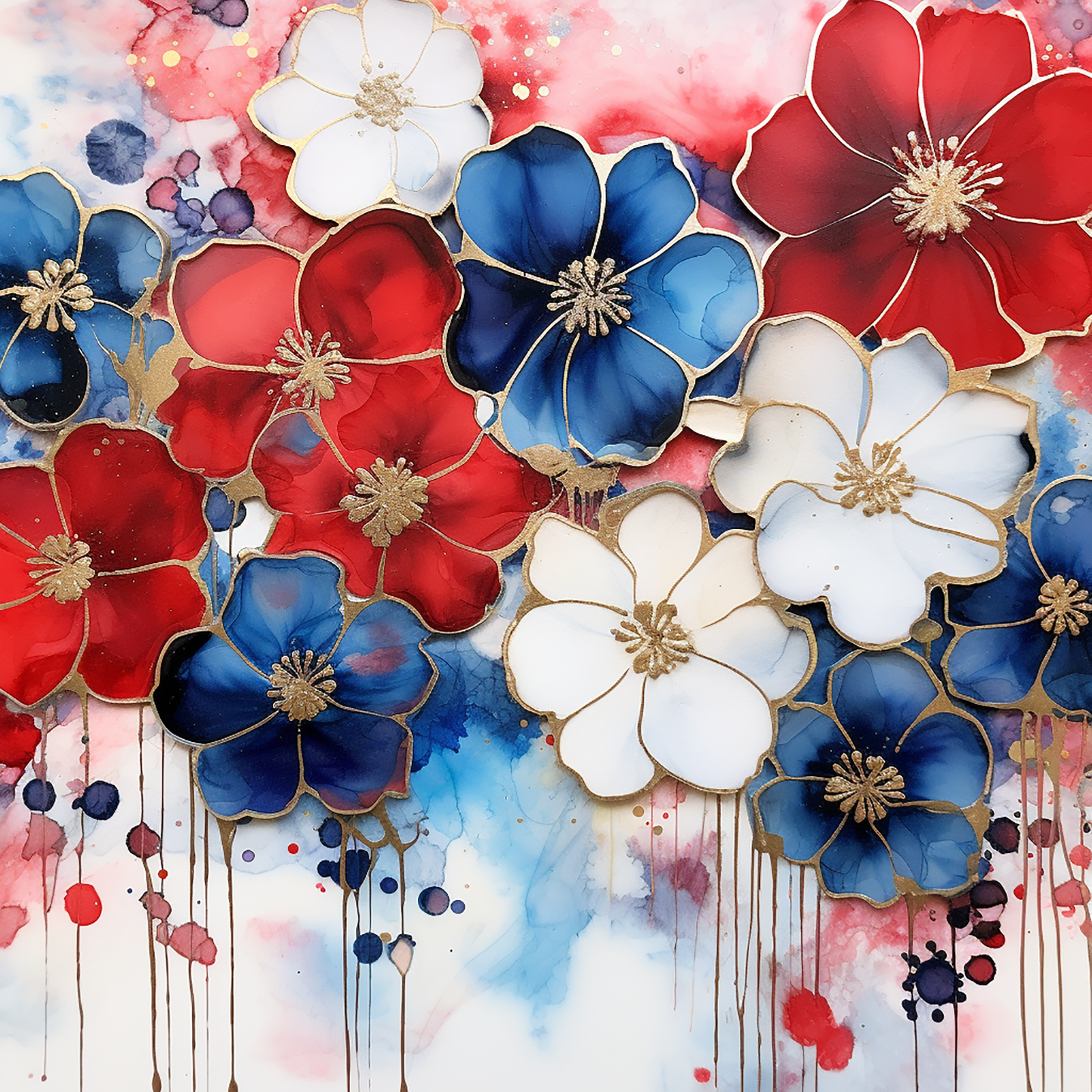 Bouteille "Fleurs " N°11