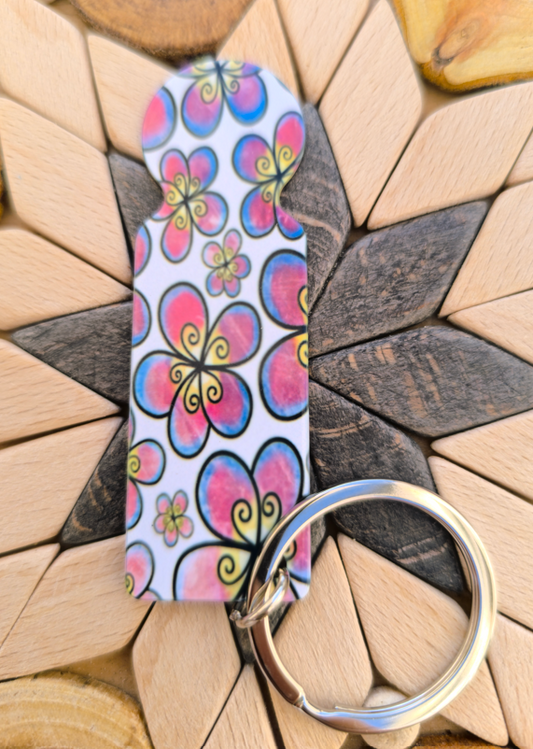 Jeton de caddie "Fleurs" N°10