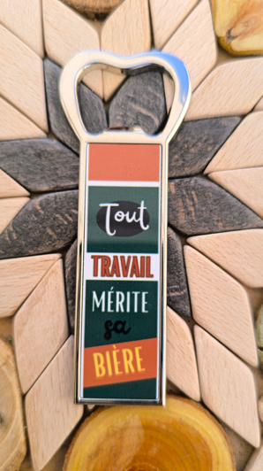 Décapsuleur "Tout travail" N°11