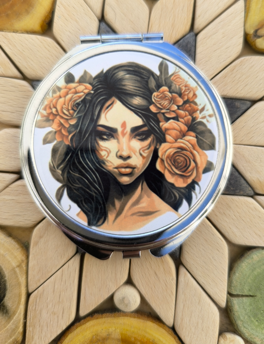 Miroir "Visage femme" N°25