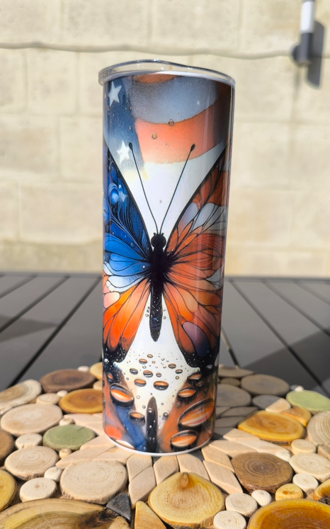 Bouteille "Papillon USA" N°3