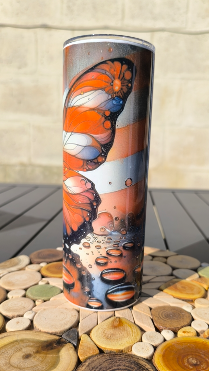 Bouteille "Papillon USA" N°3